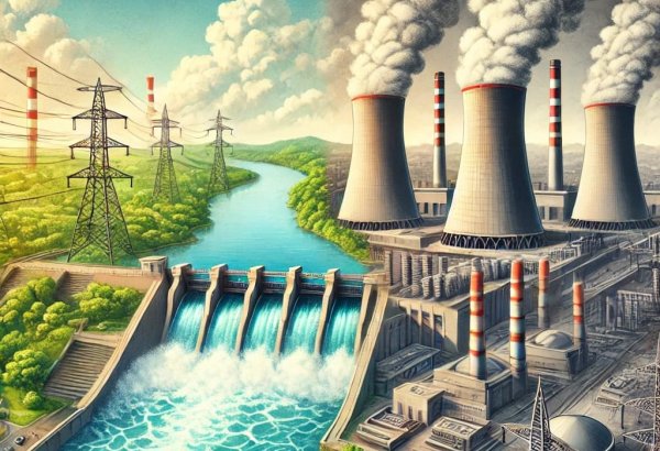 Производство электроэнергии на ТЭС в Азербайджане снизилось