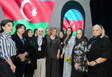 Лейла Алиева и Арзу Алиева с матерями шехидов приняли участие в ифтаре (ФОТО)