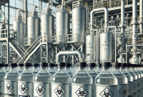 Отмечен рост цен на метанол, экспортируемый из Азербайджана в Израиль