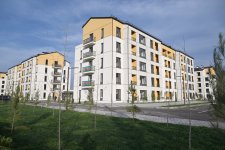 Президент Ильхам Алиев и Первая леди Мехрибан Алиева приняли участие в церемонии сдачи в эксплуатацию жилого комплекса в селе Суговушан (ВИДЕО/ФОТО)