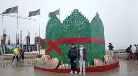 Растет число посещающих город Ханкенди в дни праздника Новруз (ФОТО)