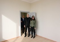 Президент Ильхам Алиев и Первая леди Мехрибан Алиева приняли участие в открытии первого этапа села Сарыджалы Агдамского района (ВИДЕО/ФОТО)