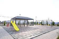 Президент Ильхам Алиев и Первая леди Мехрибан Алиева приняли участие в открытии первого этапа села Сарыджалы Агдамского района (ВИДЕО/ФОТО)