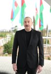 Президент Ильхам Алиев и Первая леди Мехрибан Алиева приняли участие в открытии первого этапа села Сарыджалы Агдамского района (ВИДЕО/ФОТО)