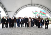 Президент Ильхам Алиев и Первая леди Мехрибан Алиева приняли участие в открытии первого этапа села Сарыджалы Агдамского района (ВИДЕО/ФОТО)