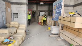 На улице Карабах города Шуша строятся 10 зданий (ФОТО)