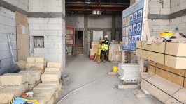 На улице Карабах города Шуша строятся 10 зданий (ФОТО)