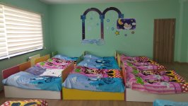 Ясли-детский сад в селе Сарыджалы Агдамского района расчитан на 100 мест (ФОТО)