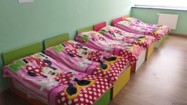 Ясли-детский сад в селе Сарыджалы Агдамского района расчитан на 100 мест (ФОТО)