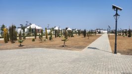 Ясли-детский сад в селе Сарыджалы Агдамского района расчитан на 100 мест (ФОТО)