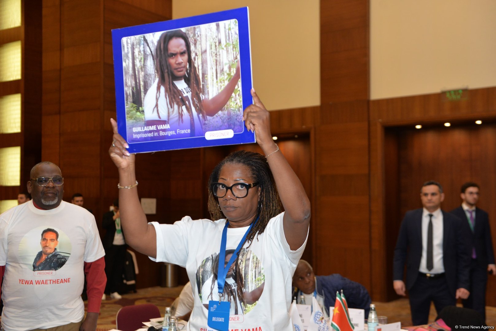 В Баку состоялся флешмоб, посвященный борцам с колониальным режимом (ФОТО)