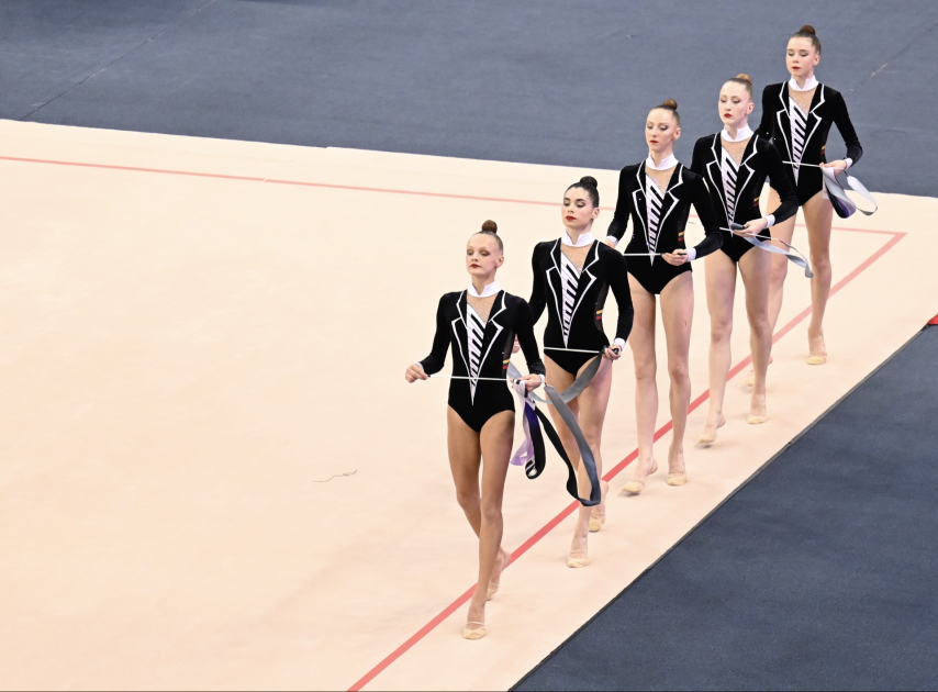Азербайджанские гимнастки завоевали еще четыре медали на турнире AGF Trophy (ФОТО)