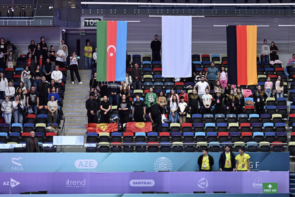 Азербайджанские гимнастки завоевали еще четыре медали на турнире AGF Trophy (ФОТО)