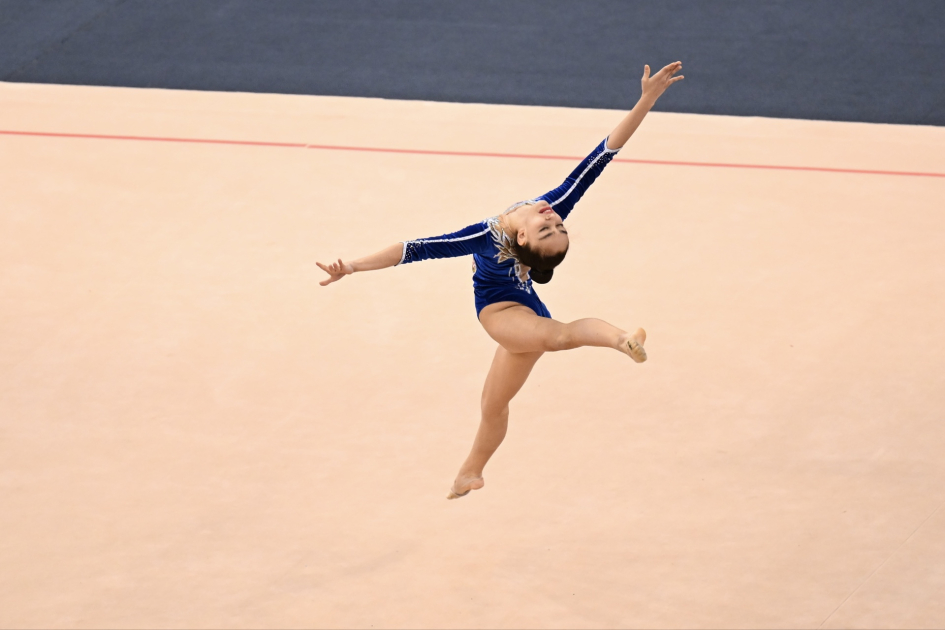 Азербайджанские гимнастки завоевали еще четыре медали на турнире AGF Trophy (ФОТО)