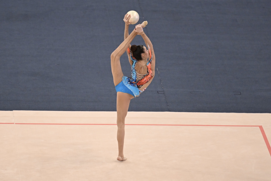 Азербайджанские гимнастки завоевали еще четыре медали на турнире AGF Trophy (ФОТО)