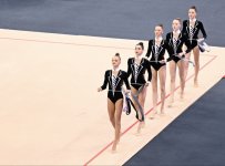 Азербайджанские гимнастки завоевали еще четыре медали на турнире AGF Trophy (ФОТО)