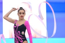 Азербайджанские гимнастки завоевали еще четыре медали на турнире AGF Trophy (ФОТО)