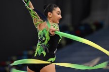 Азербайджанские гимнастки завоевали еще четыре медали на турнире AGF Trophy (ФОТО)