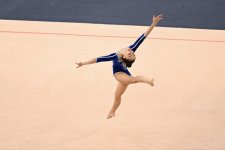 Азербайджанские гимнастки завоевали еще четыре медали на турнире AGF Trophy (ФОТО)