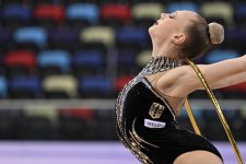 Азербайджанские гимнастки завоевали еще четыре медали на турнире AGF Trophy (ФОТО)