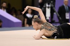 Азербайджанские гимнастки завоевали еще четыре медали на турнире AGF Trophy (ФОТО)