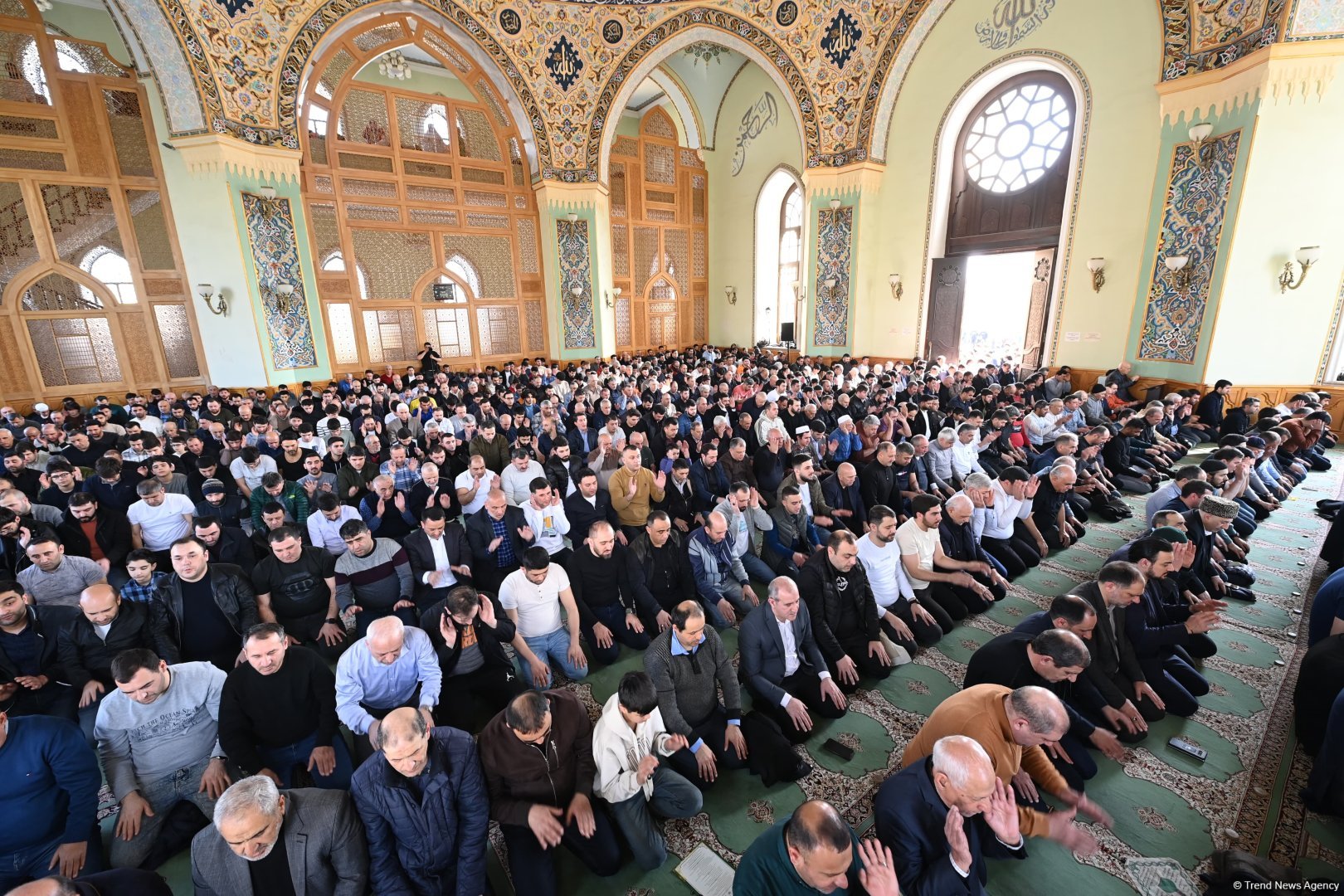 В Баку совершен праздничный намаз (ФОТО)
