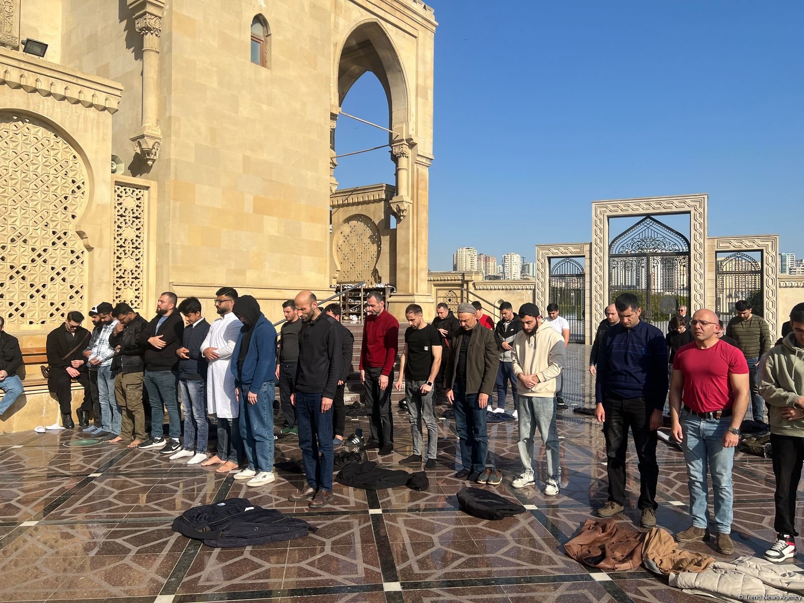 В Баку совершен праздничный намаз (ФОТО)
