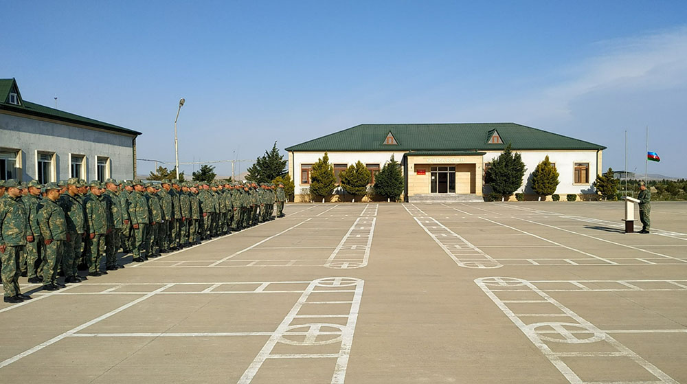 В армии Азербайджана проведены памятные мероприятия в связи с 31 марта - Днем геноцида азербайджанцев (ФОТО)