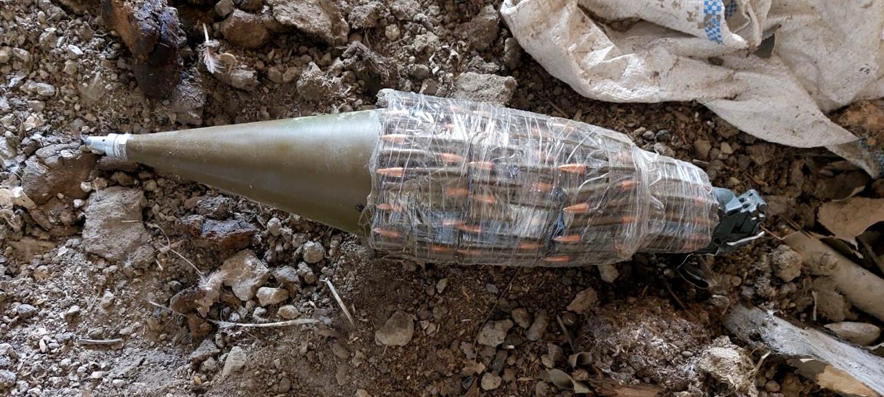 В Ходжавенде обнаружено самодельное взрывное устройство (ФОТО)