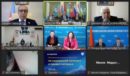 На заседании ПА СНГ обсуждены модельные законопроекты (ФОТО)