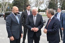 Президент Германии Франк-Вальтер Штайнмайер ознакомился с Ичеришехер (ФОТО)