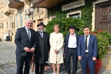 Президент Германии Франк-Вальтер Штайнмайер ознакомился с Ичеришехер (ФОТО)