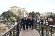 Президент Германии Франк-Вальтер Штайнмайер ознакомился с Ичеришехер (ФОТО)