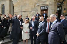 Президент Германии Франк-Вальтер Штайнмайер ознакомился с Ичеришехер (ФОТО)