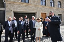 Президент Германии Франк-Вальтер Штайнмайер ознакомился с Ичеришехер (ФОТО)