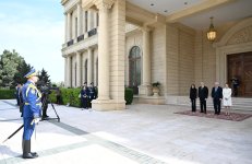 В Баку состоялась церемония официальной встречи Президента Германии (ФОТО/ВИДЕО)