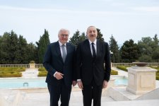 Президент Ильхам Алиев и Президент Германии выступили с заявлениями для прессы (ФОТО/ВИДЕО)