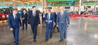 Посол Беларуси посетил Гянджинский автомобильный завод (ФОТО)