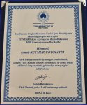 Фонд тюркской культуры и наследия наградил Сеймура Фаталиева (ФОТО)