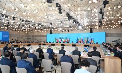 Президент Ильхам Алиев принял участие в заседании Консультативного совета Южного газового коридора в Баку (ФОТО/ВИДЕО)