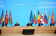 Президент Ильхам Алиев принял участие в заседании Консультативного совета Южного газового коридора в Баку (ФОТО/ВИДЕО)