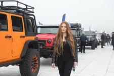 Автомобильная федерация Азербайджана организовала автопробег внедорожников (ФОТО)