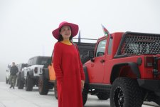 Автомобильная федерация Азербайджана организовала автопробег внедорожников (ФОТО)
