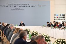 В Университете АДА с участием Президента Ильхама Алиева состоялся международный форум на тему «К новому миропорядку» (ФОТО/ВИДЕО)