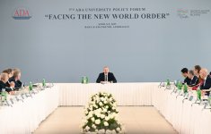В Университете АДА с участием Президента Ильхама Алиева состоялся международный форум на тему «К новому миропорядку» (ФОТО/ВИДЕО)