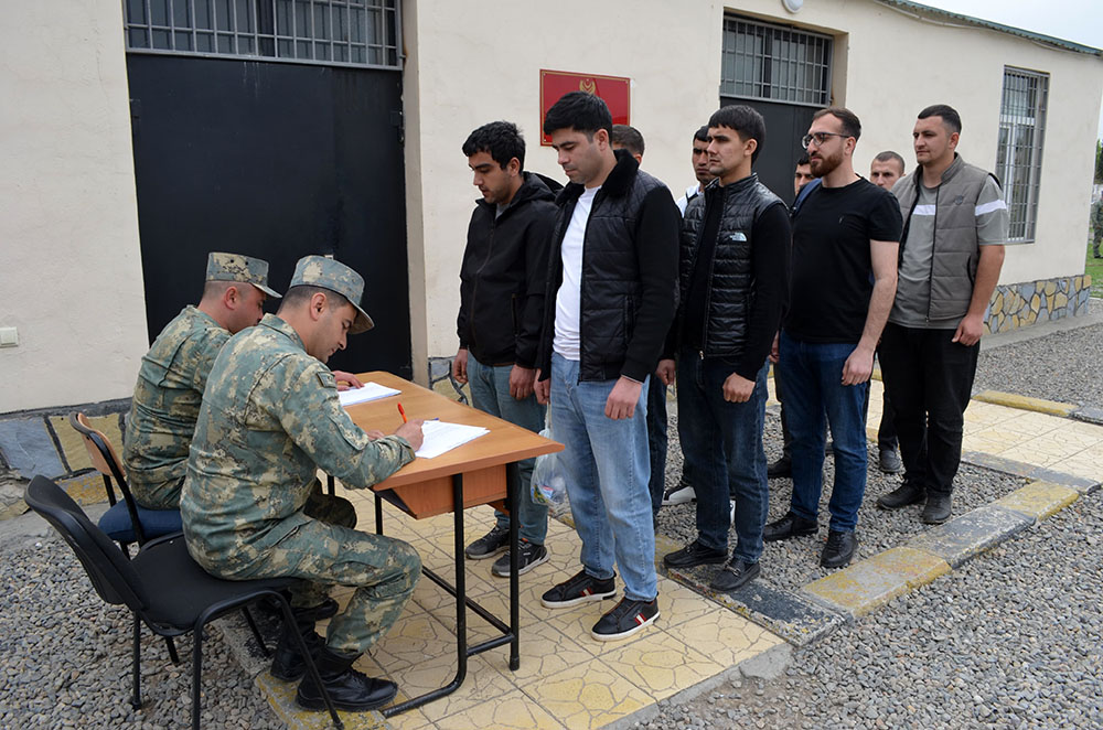 В Азербайджане начались очередные учебные сборы с военнообязанными (ФОТО)