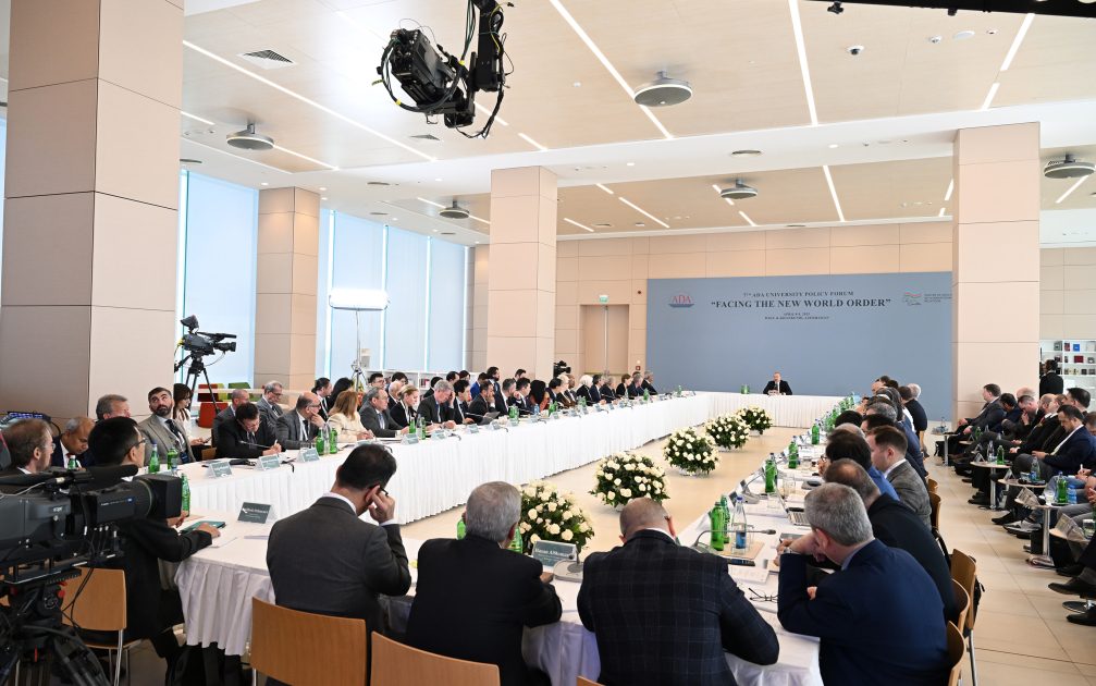 В Университете АДА с участием Президента Ильхама Алиева состоялся международный форум на тему «К новому миропорядку» (ФОТО/ВИДЕО)