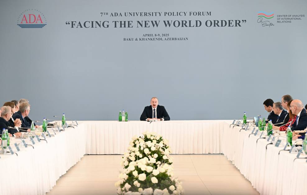 В Университете АДА с участием Президента Ильхама Алиева состоялся международный форум на тему «К новому миропорядку» (ФОТО/ВИДЕО)