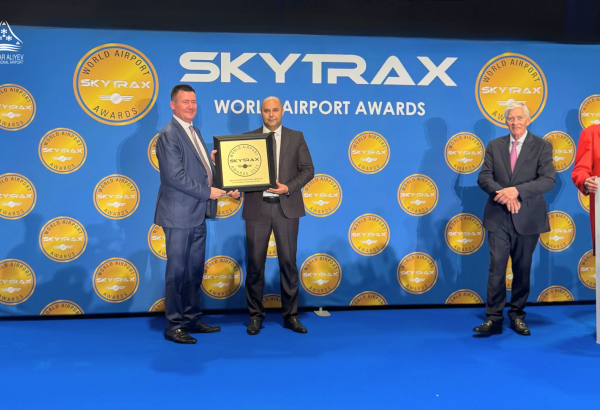 Глобальное признание: Международный аэропорт Гейдар Алиев удостоен очередной награды Skytrax