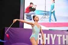 В Баку завершился второй день 30-го Первенства Баку по художественной гимнастике (ФОТО)
